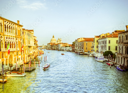 Panoramic view of beautiful Canal Grande in Venice, Italy © Tommaso Lizzul