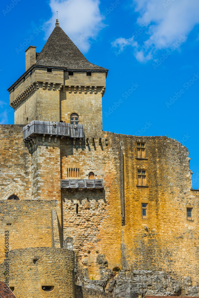 castle of castelnaud la chapelle france