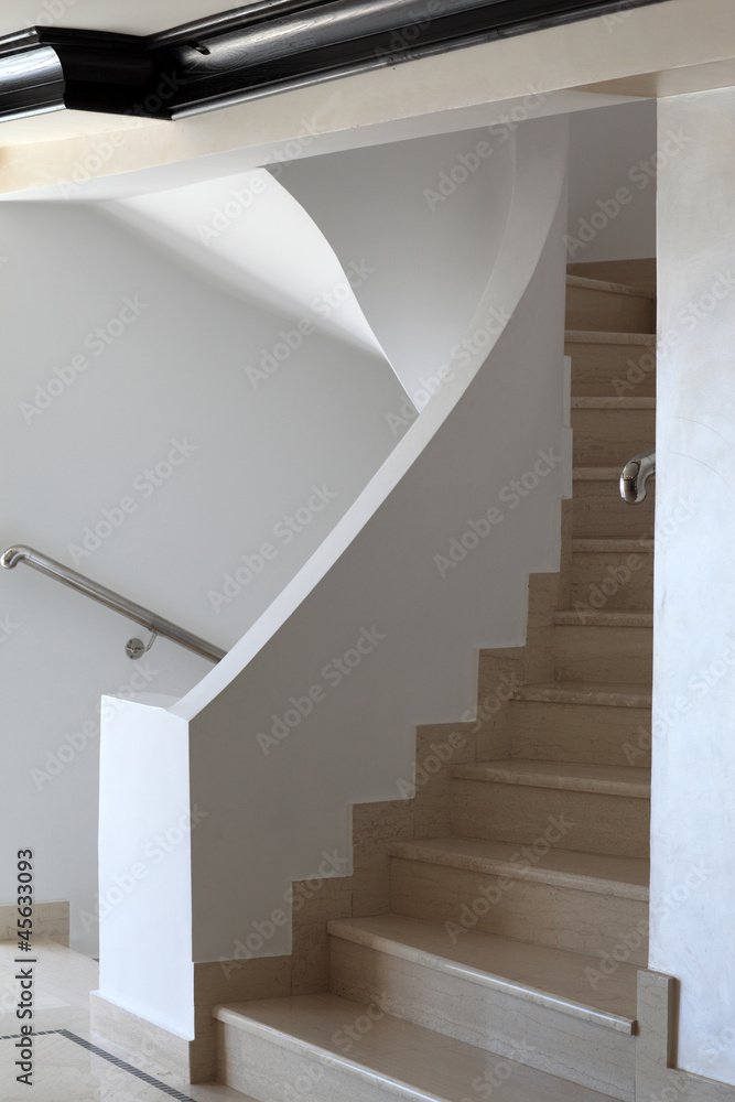 Obraz premium Ladder in hotel