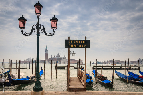Gondolas in Venice © Teemu Tretjakov