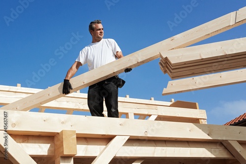 carpenter at work photo