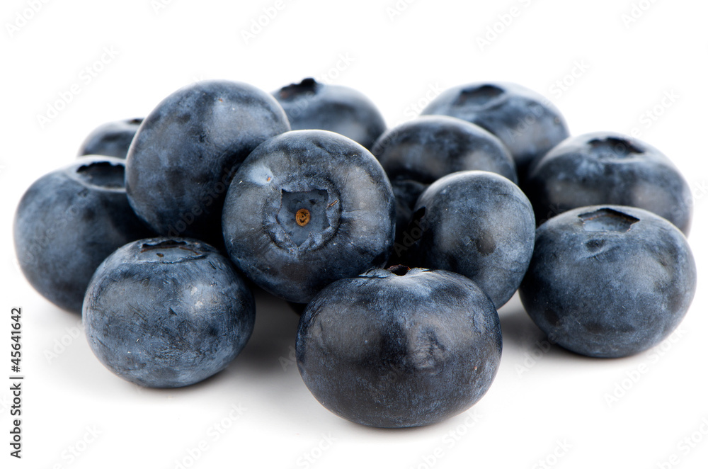 Group of fresh blueberries Group of fresh blueberries