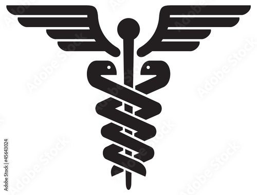 caduceus medical symbol