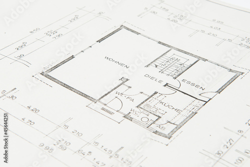 Bauplan Einfamilienhaus © benjaminnolte