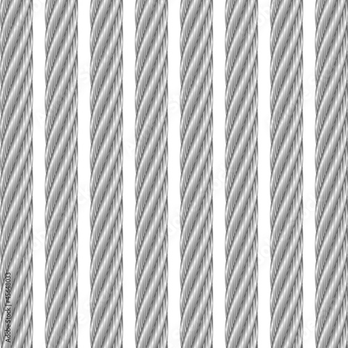 metal cable white