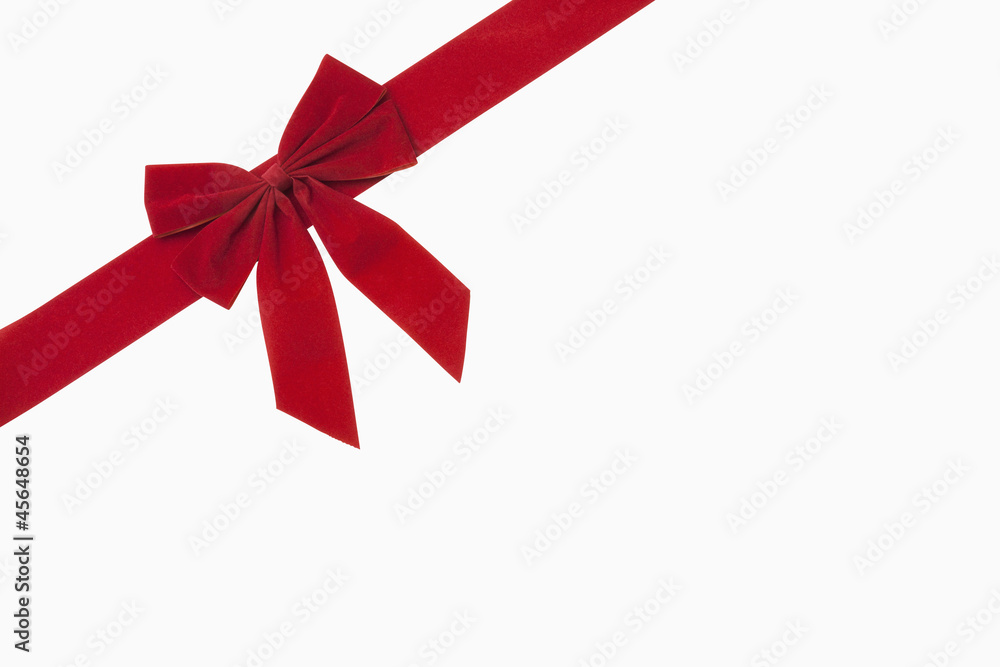 Red Christmas Bow Red Christmas Bow