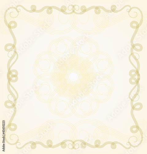 Decorative frame, vector