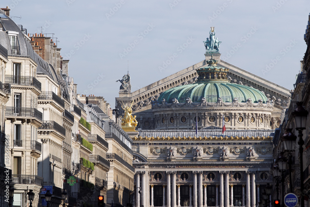 Paris, avenue de l'Opéra