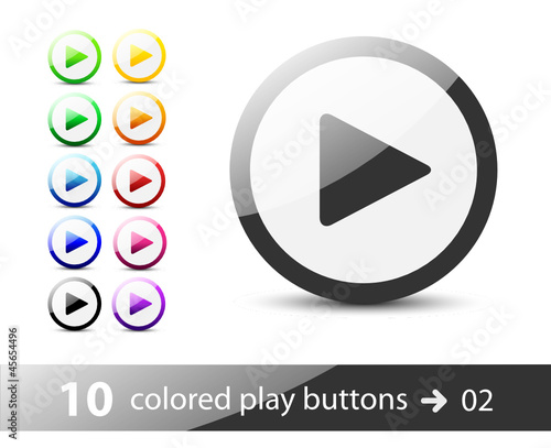 Play Button / Icon Set 02