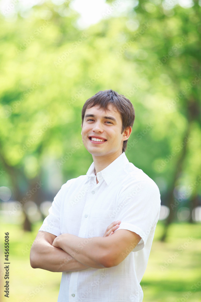 Young man outdoor Young man outdoor