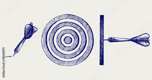 Target. Doodle style