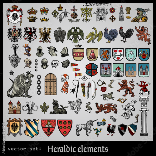 heraldic elements