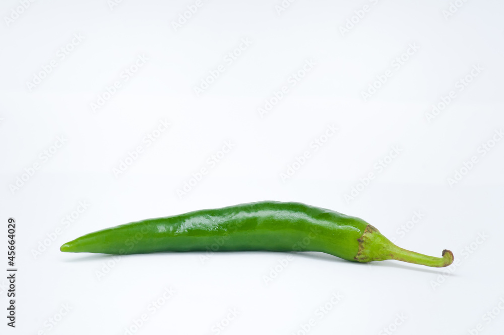 Green hot pepper Green hot pepper
