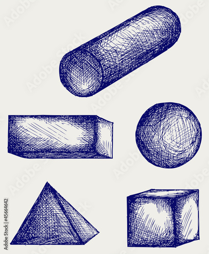 Geometry. Doodle style