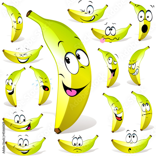 banana cartoon