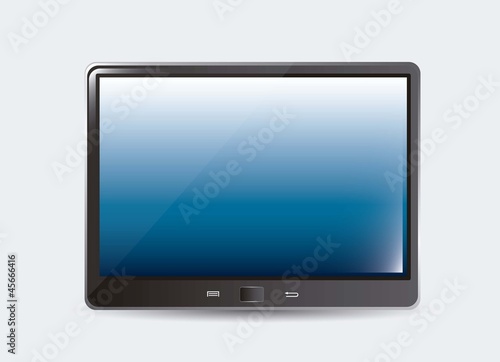 blank tablet computer