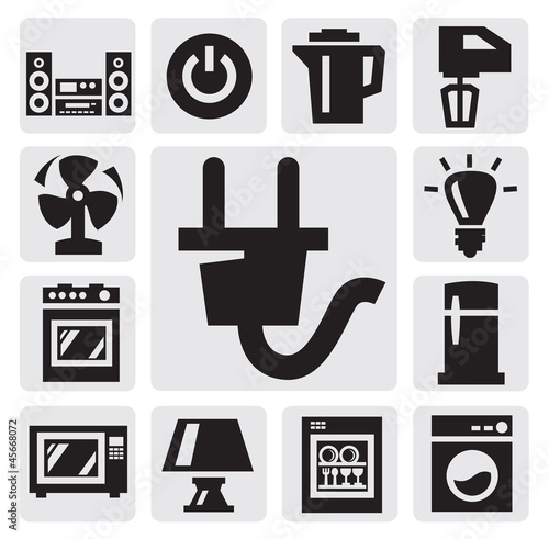 Home appliances icon