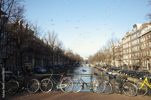 Bikes on the river