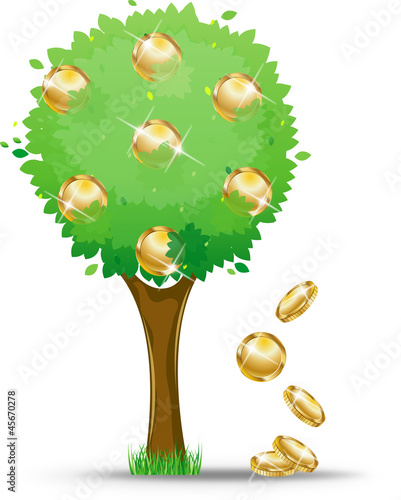 Coin tree