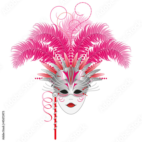 Carnival Mask - Masquerade, Venetian, Mardi Gras