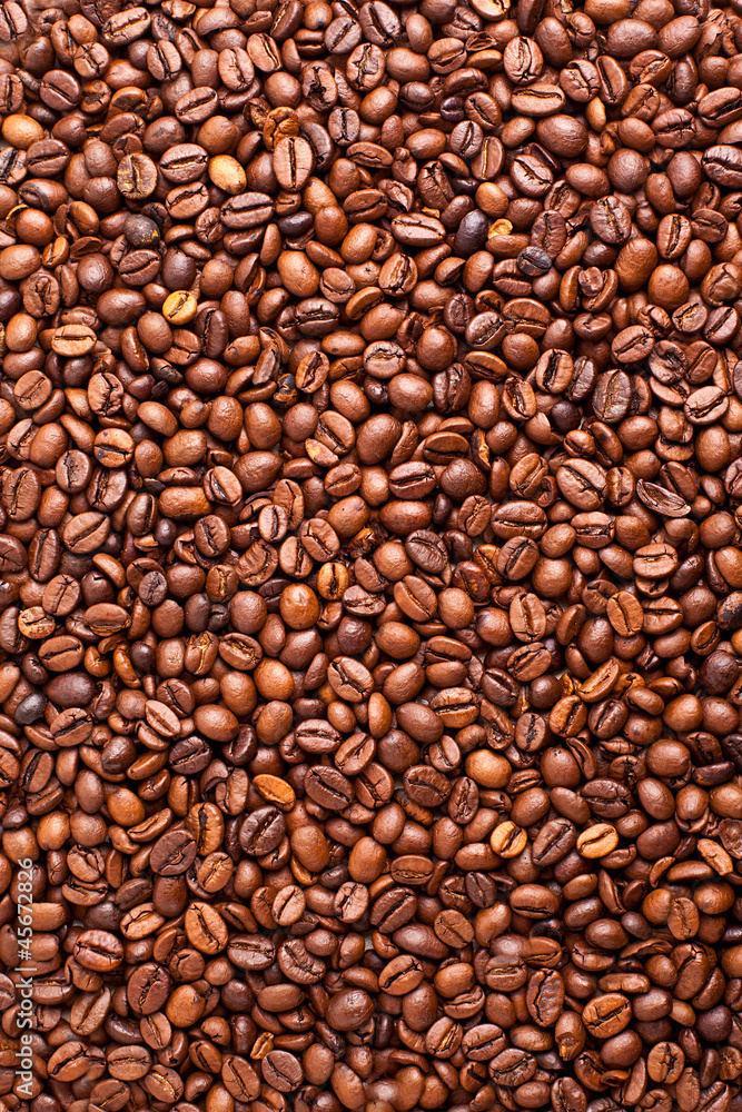 Coffee beans closeup background Coffee beans closeup background