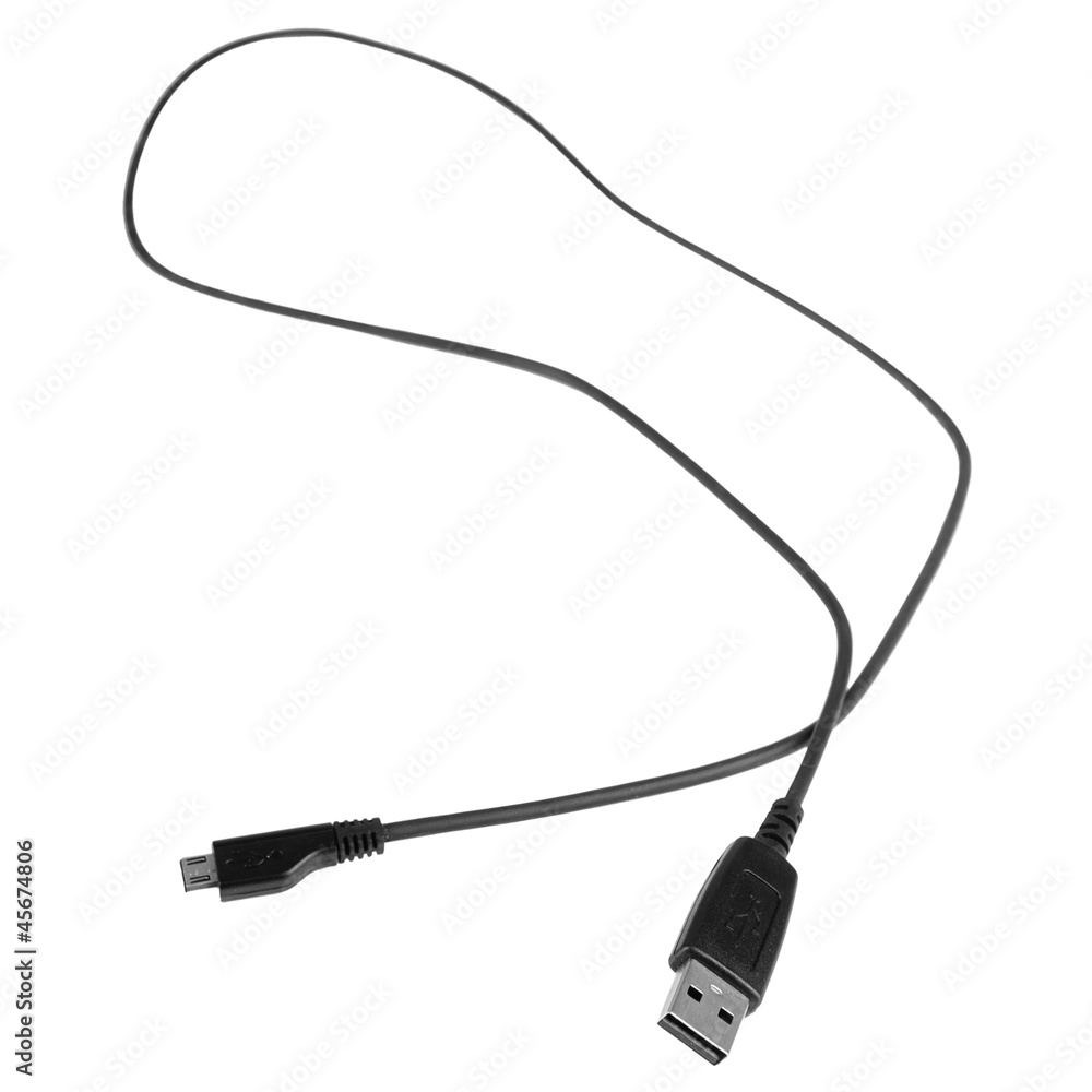 usb cable closeup usb cable closeup