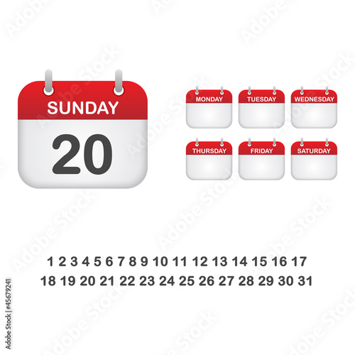 weekly calendar