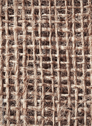 texture background of a sack material