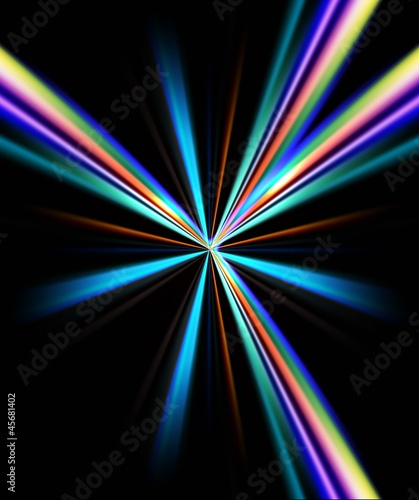 abstract shiny rainbow rays colorful backgrounds vector