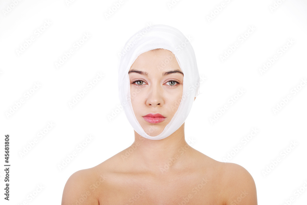 Beauty treatment plastic surgery concept Beauty treatment plastic surgery concept
