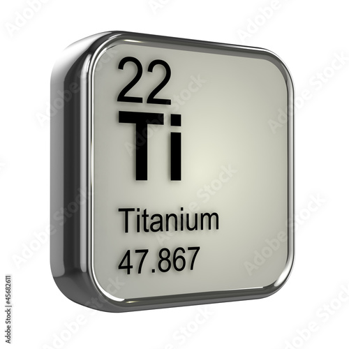 3d Periodic Table - 22 Titanium