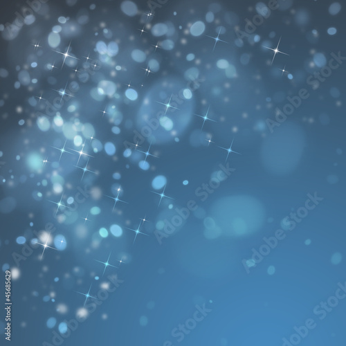 Abstract Snowflake background