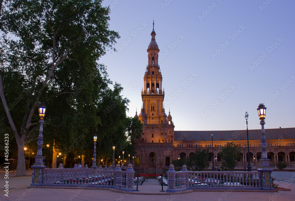 Plaza de Espana , Seville, Spain