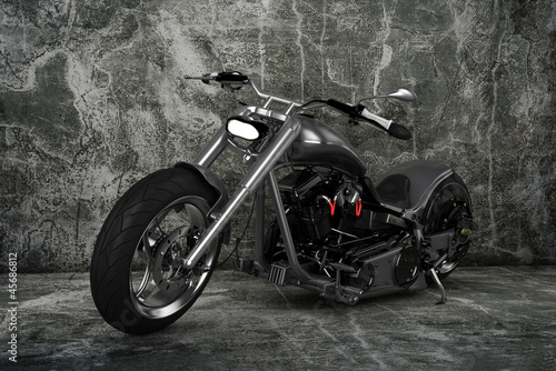 Fotografering Custom Motorbike