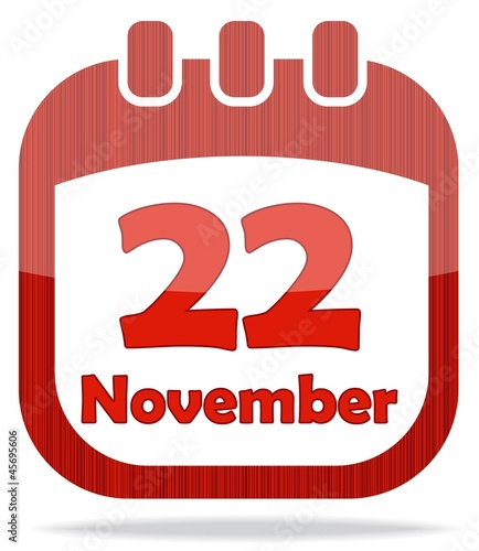 icon calendar Thanksgiving Day