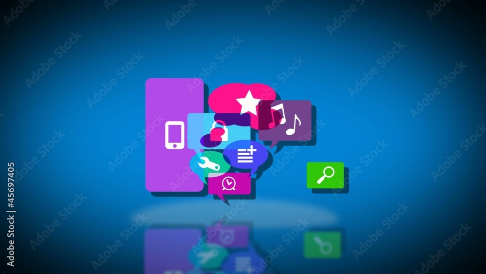 Applications mobile apps smartphones bubbles video Applications mobile apps smartphones bubbles video