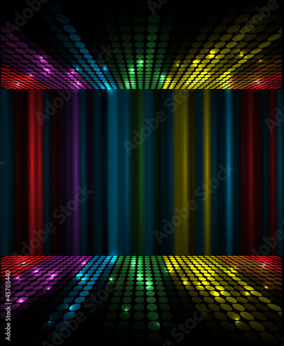 abstract music volume equalizer concept idea background