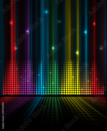 abstract music volume equalizer concept idea background