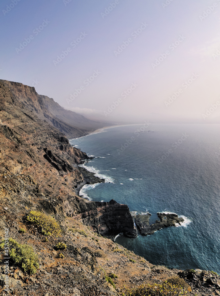Famara Cliffs, Lanzarote, Canary Islands, Spain
