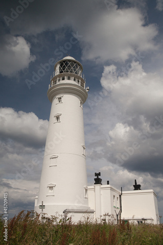 White Lighthouse  Flamborough Head  England
