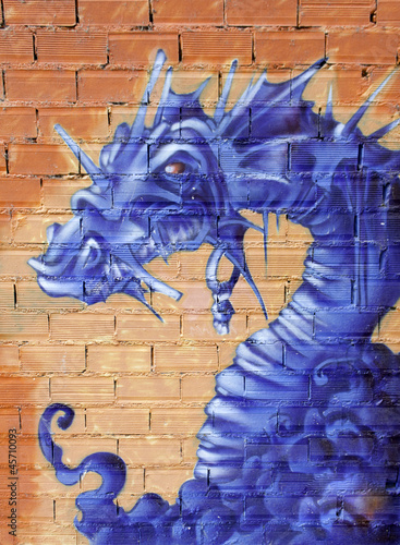Dragon painting