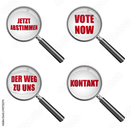 LUPE *** Jetzt Abstimmen, Vote Now, Der Weg Zu Uns, Kontakt