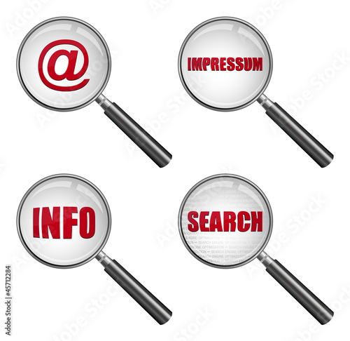 LUPE *** @ * Impressum * Info * Search