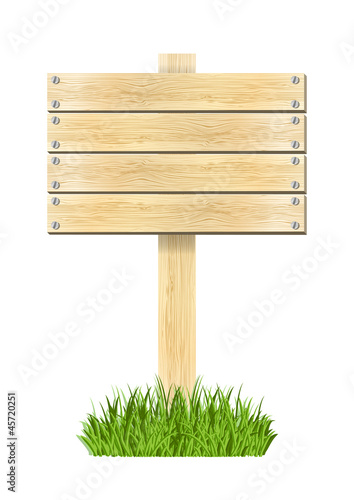 Wooden plate for your message