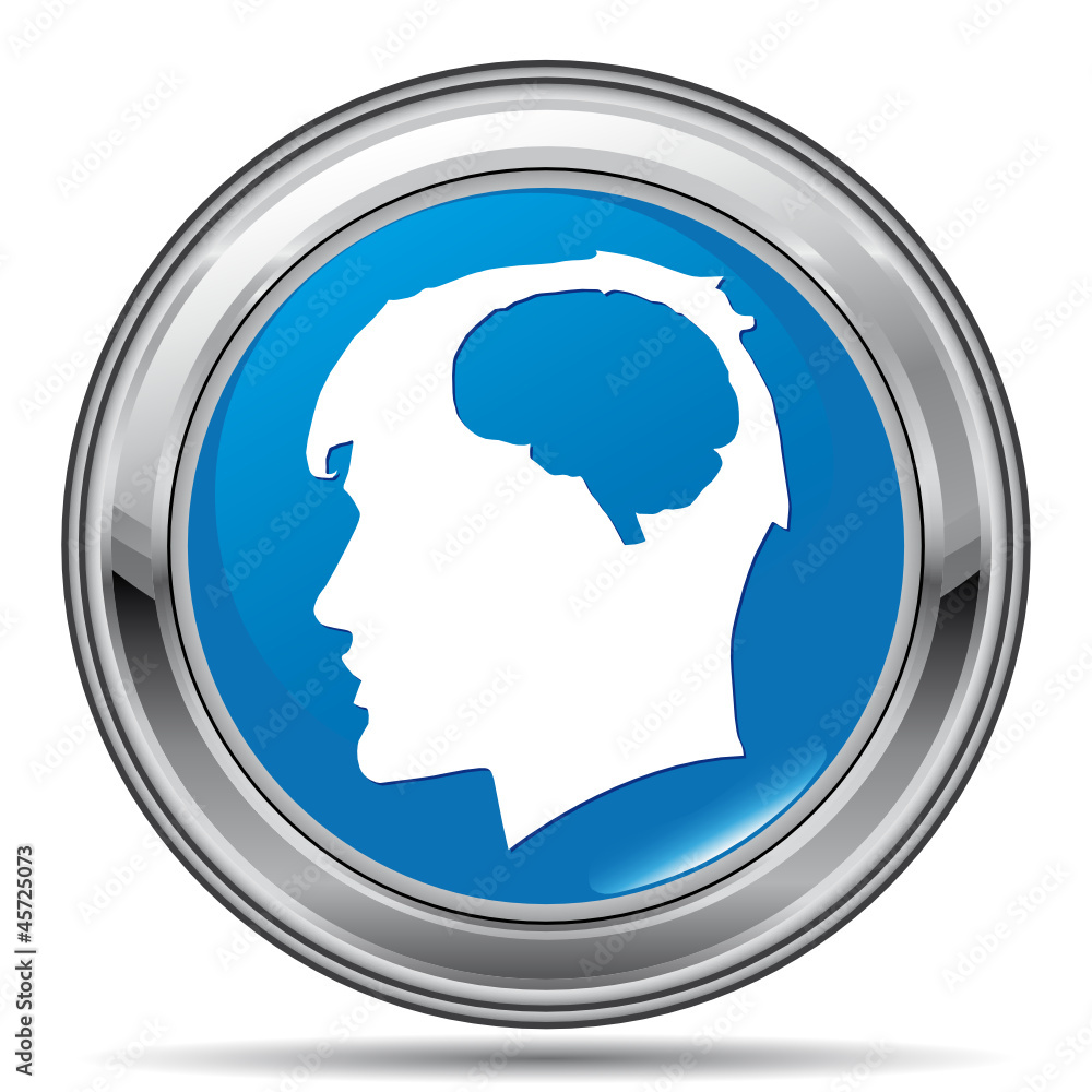 BRAIN HEAD ICON BRAIN HEAD ICON