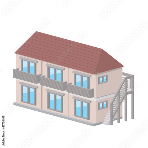 アパート　アイコン　建物