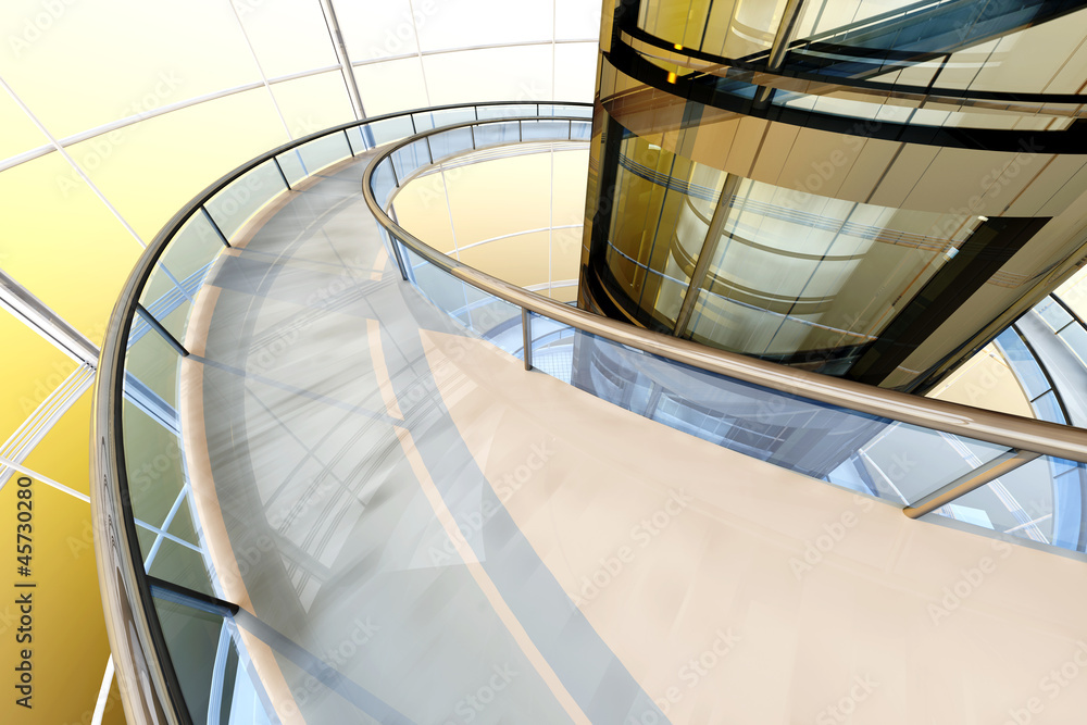 Obraz premium Futuristische Architektur