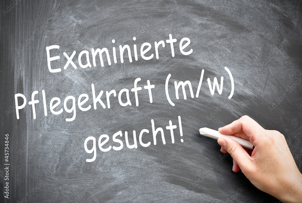 examinierte pflegekraft StockFoto Adobe Stock