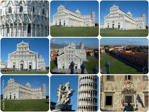 PISA PANORAMICA CON CORNICE photo