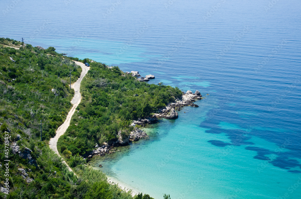 Adriatic sea shore